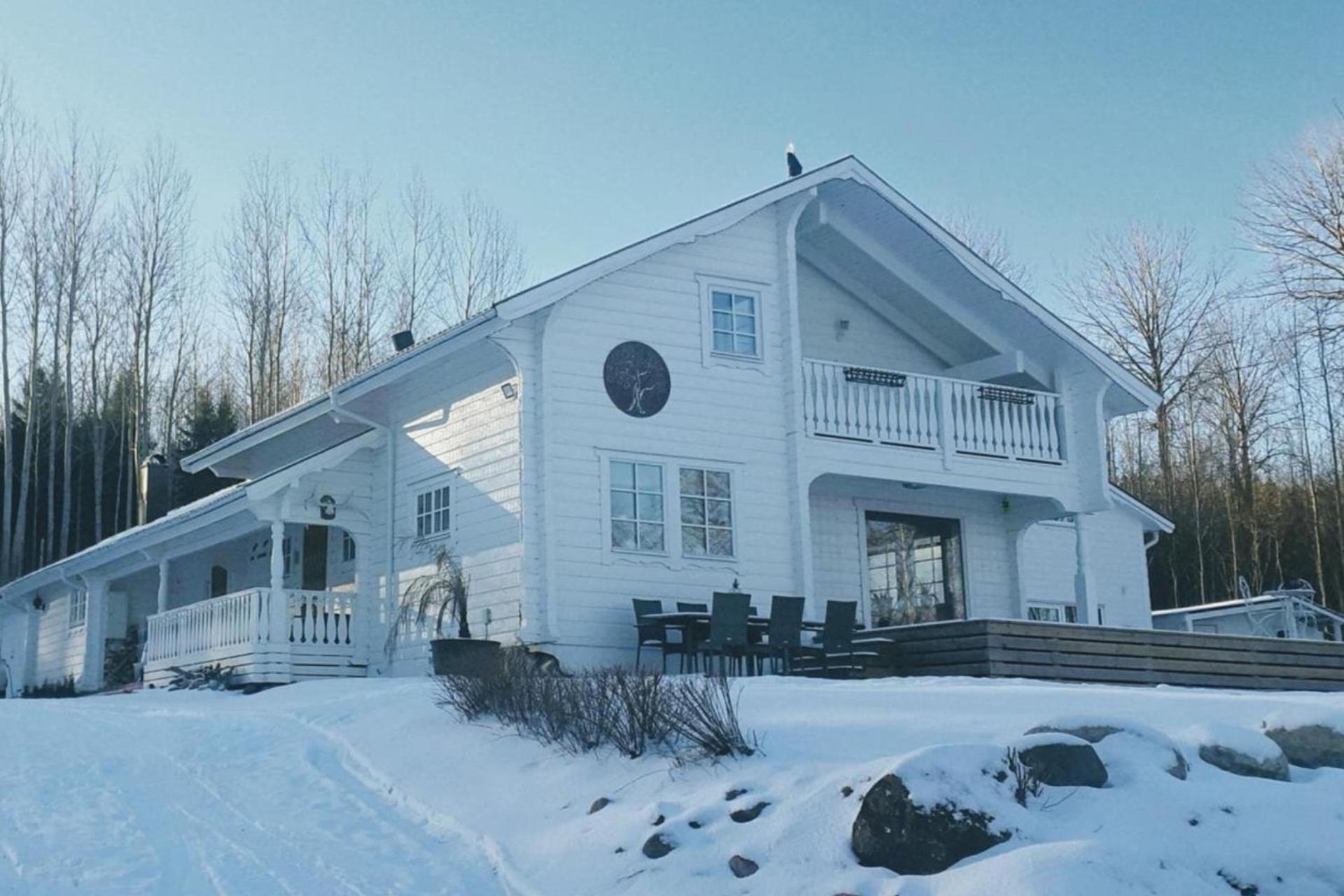 Stunning 8-Bed Cabin At Lake Skagern Villa Finnerodja Exterior photo